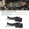 JEOZBM 1Pair Badminton Stringing Clamp, Stringing Clamp for Tennis & Badminton Rackets Aluminium Alloy view 3