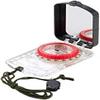 aiqiua Outdoor Portable Compass, Waterproof and Shakeproof Compass, Luminous Design, Basic Positioning, Measuring Azimuth Camping and Hiking DurableProvide Accurate Direction Help, Easy to Carry