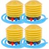 Foot Pump Plastic Bellows Beach Ball Pump for Yoga Bed Mattress Inflatable Boat 4Pcs view 1