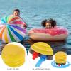 Foot Pump Plastic Bellows Beach Ball Pump for Yoga Bed Mattress Inflatable Boat 4Pcs view 3
