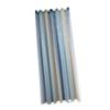 Cabilock Stylish Blackout Curtain with Hollow Design for Home Living Room and Bedroom Gradient Blue Perforated Installation Decorative Window Treatment view 1