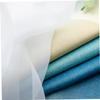 Cabilock Stylish Blackout Curtain with Hollow Design for Home Living Room and Bedroom Gradient Blue Perforated Installation Decorative Window Treatment view 4