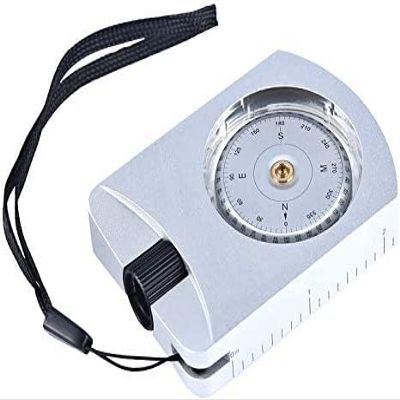 aiqiua Professional Geological Compass Outdoor Survival Military Lightweight Practical Outdoor EquipmentProvide Accurate Direction Help, Easy to Carry
