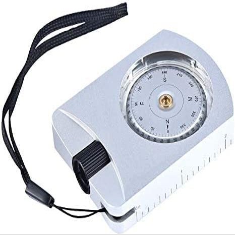 aiqiua Professional Geological Compass Outdoor Survival Military Lightweight Practical Outdoor EquipmentProvide Accurate Direction Help, Easy to Carry