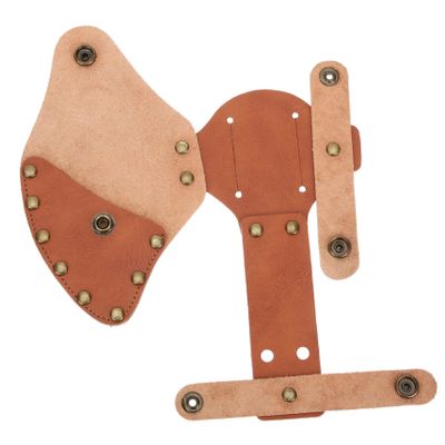 LIOOBO Leather Hatchet Axe Sheath Professional Outdoor Protector Case for Campers