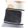 FRCOLOR Wear-resistant Adjustable Waist Support Belt for Men and Women Portable and Comfortable Thermal Lumbar Sleeve for Winter Warmth and Pain Relief Xl Black view 2