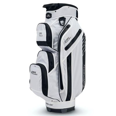PowaKaddy DRI-TECH GOLF CART TROLLEY BAG - WHITE/BLACK
