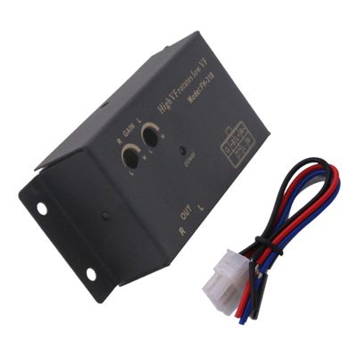 Angoily Car Audio Speaker Converter High to Low Frequency Abs Iron Rubber Output