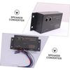 Angoily Car Audio Speaker Converter High to Low Frequency Abs Iron Rubber Output view 4