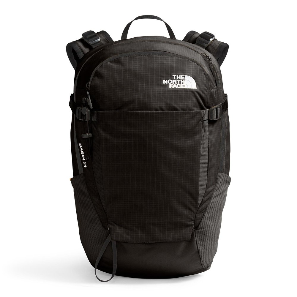 The North Face Basin 24 Liter Tech Daypack with Rain Cover, Blk, OSFA