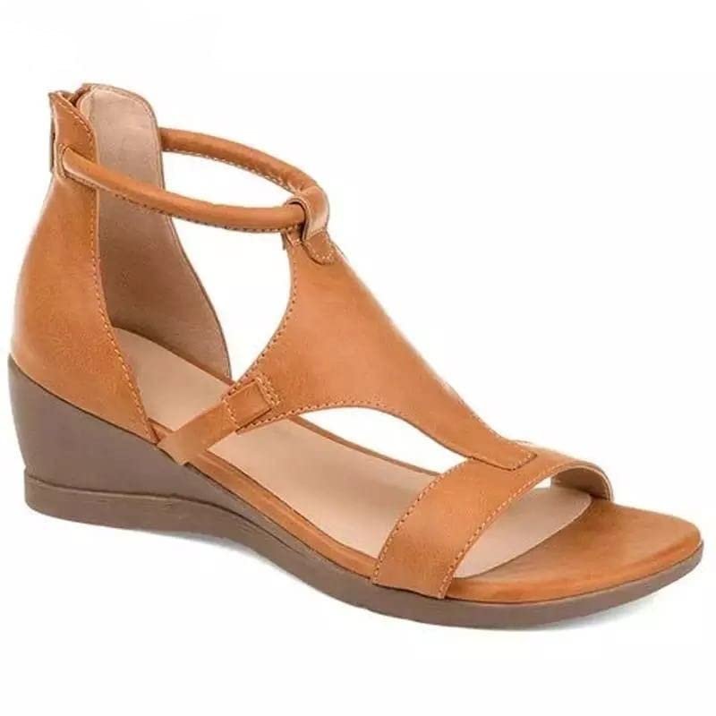 Ladmiple Womens Wedges Shoes Women's Closed Toe Espadrilles Wedges Tie Up Wedge Sandals Women's Elastic Ankle Strap Espadrilles Wedge Sandals