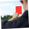 Yardwe 12pcs Soccer Referee Cards Red Yellow Standard Referee Cards for Sports Officials Portable Soccer Supplies PVC Material view 3