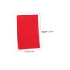 Yardwe Football Referee Kit Red Whistle Penalty Cards Notepad Pen for Soccer Matches view 2