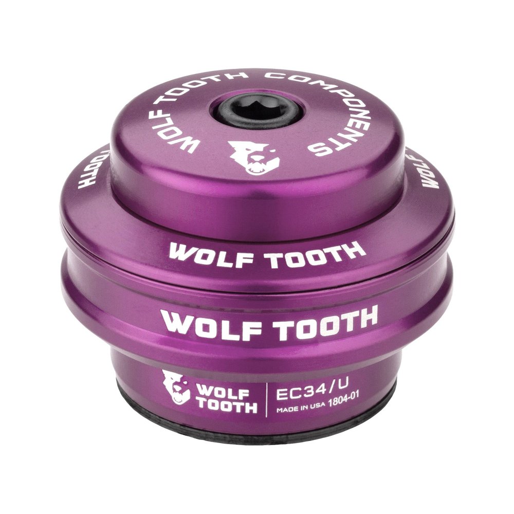 Wolf Tooth EC44/40 Performance Lower Headset Raw Silver