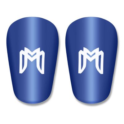 MediCaptain MiniGuards - Mini Shin Guards for Soccer Players - Tiny Shin Pads for Men, Women, Teens - Miniature Shin Guards 3.9 x 2.4 inch - Perfect for High Level Soccer Athletes (Blue)