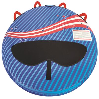 Marpac USA Towable 2-Rider Round Tube, Red, White & Blue
