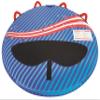 Marpac USA Towable 2-Rider Round Tube, Red, White & Blue view 1