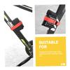 PartyKindom Bike Wheel Fixing Strap Stabilizing Belt for Cycle Wheels Spare Tire Tie Down for Mountain Bike and Gear Fixing view 4