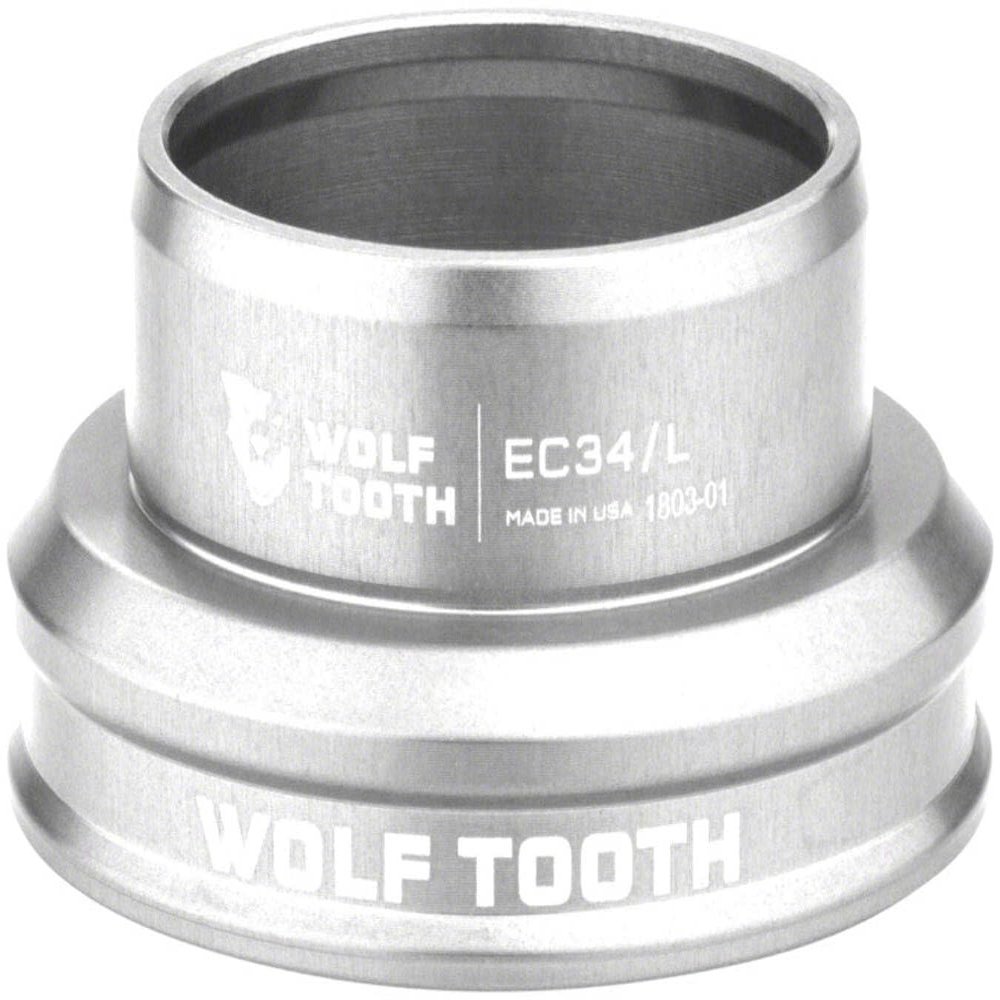Wolf Tooth EC44/40 Premium Lower Headset Raw Silver