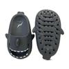 NORTY Boys Toddler to Big Boys Shark Cloud Slide, Charcoal 42327-3/3.5 view 1