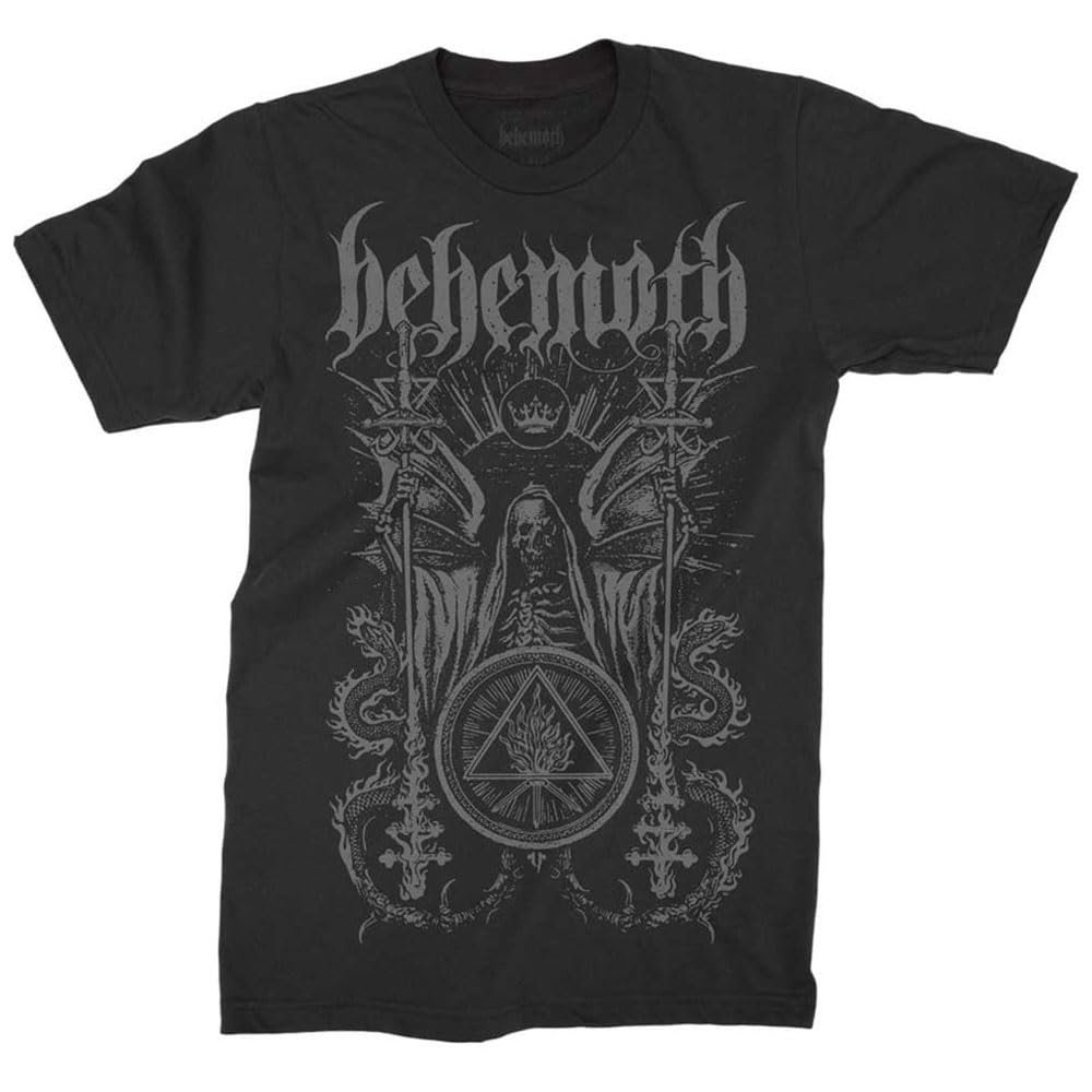 Rock Off officially licensed products Behemoth Ceremonial Band Logo T Shirt Size XXL Black