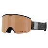 Giro Ella Women's Snow Goggles - Black Monogram Strap with VIVID Rose Gold/VIVID Infrared Lenses view 1