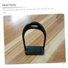 2pcs Non-Slip Horse Stirrups for Safe Riding Protective Saddle Stirrups Wide Sole Design for English Riding and Ankle Support view 2