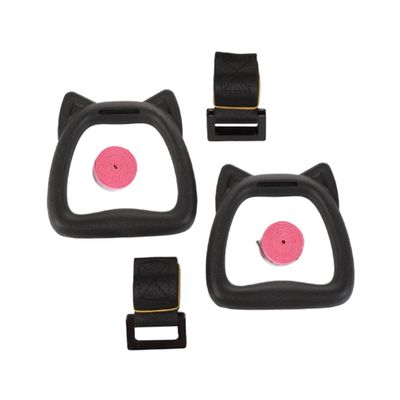 SHOWERORO Gymnastics Rings with Straps for Boy Girl Professional Pull-up Circles for Bodybuilding Convenient Home Fitness Equipment Strap