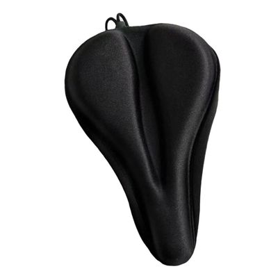 POPETPOP Bike Saddle Cushion Comfortable Silicone Seat Cover for Road Mountain Breathable Design Easy Installation Cycling Accessory for All