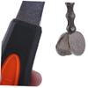 balacoo Bike Remover Level Bicycle Cassette Lock Ring Chains Bike Chain Repair Chain Bike Bicycle Freewheel Turner Bike Sprocket Bike Chain Tool Bike Tools Flywheel Wrench, 28X4CM view 2