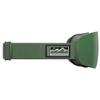 Giro Contour Adult Snow Goggles - Hedge Green All Access Strap with Vivid Envy/InfraredLenses view 3