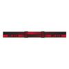 Giro Sagen Adult Snow Goggles - Red Flow Strap with Amber Scarlet/Yellow Lenses view 3