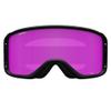 Giro Sagen Ski Goggles - Snowboard Goggles for Men, Women and Youth - Black/Grey Botanical LX Strap with Amber Pink/Yellow Lenses view 2
