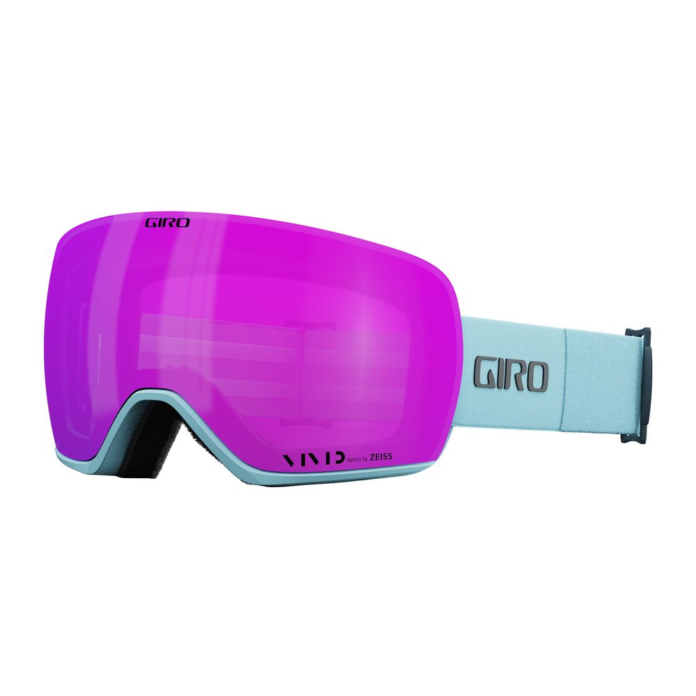Giro Article II Adult Snow Goggles - Light Mineral Thirds Strap with VIVID Pink/VIVID Infrared Lenses