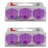 LSTYLE Dart Flights - L3 EZ Fantom Shape - Purple | 2 Sets of 3 | for Soft & Steel Tip Darts view 1