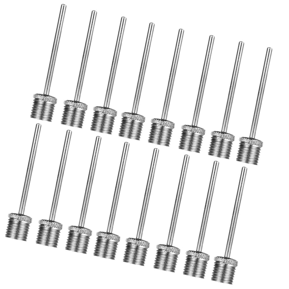POPETPOP Small Sturdy 100pcs Air Inflation Needle Easy Mounting for Hand Pump Inflators for Balls Sports Games