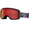 Giro Sagen Ski Goggles - Snowboard Goggles for Men, Women and Youth - Purple Syndrome Strap with Amber Scarlet/Yellow Lenses view 1