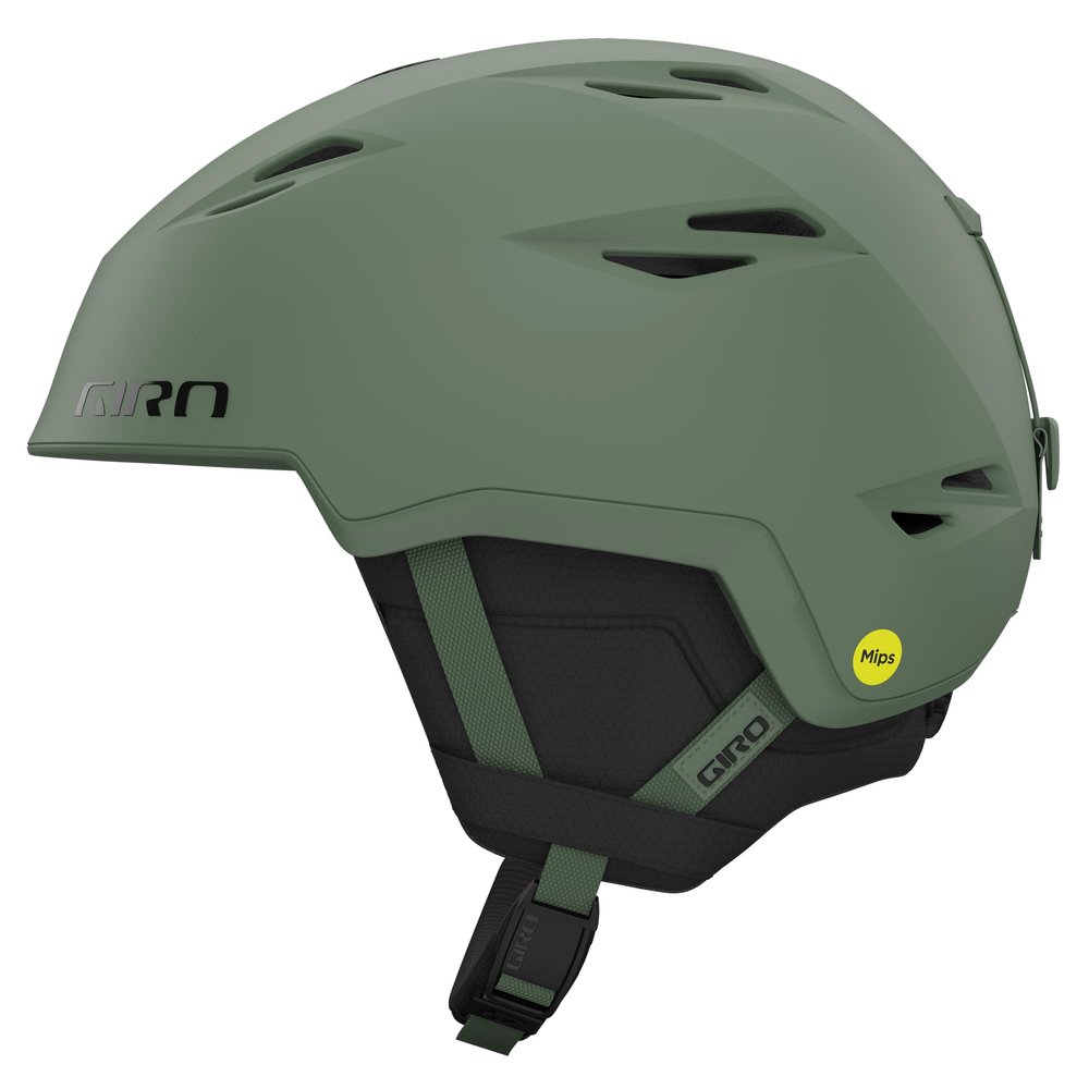 Giro Grid Spherical Snow Helmet - Matte Hedge Green - Size M (55.5-59cm)
