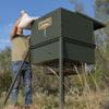 Texas Hunter Stand and Fill Wildlife & Deer Feeder w/ 4-Foot Stand and Fill Legs - 650 lb. Corn Capacity - Model TF650L4  view 2