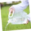 balacoo 2pcs Foldable Water Bag Water Container Folding Water Carrier Protable Water Bag Water Pouch Waterbottle Portable Water Storage Tank Waterwheel On Foot Travel White Pe Material, 35X32.5CM view 2