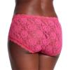 Hanky Panky Women's Signature Lace High-Rise Boyshorts Morning Glory Pink X-Small view 4