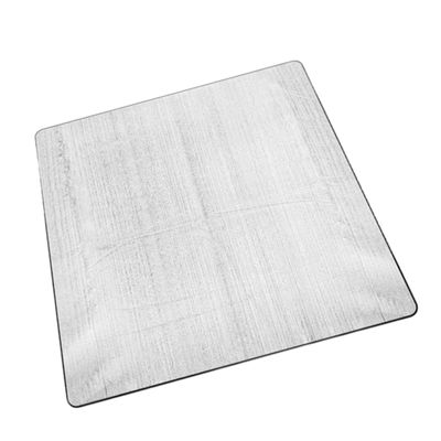 balacoo 1pc Outdoor Dampproof Camping Mat Lightweight Aluminum Film Sleeping Blanket for Hiking Picnics and Outdoor Activities Random Edge Color