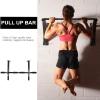 GeRRiT Home Indoor Exercise Bar,Wall Mounted Pull Up Bar,Strength Training Pullup Bar Indoor Chin-Up Bar Fitness Trainer for Home Wall view 4