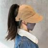 2024 New Women's Large Brim UV Protection Empty Top Sun Hat, Outdoor Wide Brim Hats for Women (Polyester, Beige) view 3