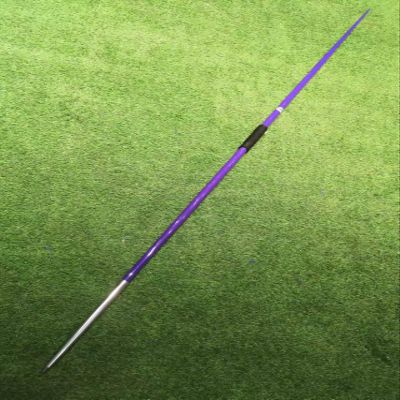 Girl's High School College Track and Field Javelin Throw (Purple)- IAAF Certified - [1 Year Warranty] Elite Javelins 600 Gram 65 Meter Steel Tip