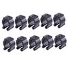 WHAMVOX 20pcs Fishing Rod Storage Mounted Organizer for Fishing Tackle Snooker Clamp Easy Installation Black Medium Display Shelf view 1