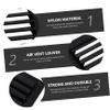 balacoo Boat Vent Cover Boat Louvered Fittings Cabinet Air Vent Grille Floor Vent Louvered Vent Cover Grilling Accessories Metal Air Return Marine Boat Vent Barbecue Nylon Blinds, 14.1x12.5cm, Black view 4