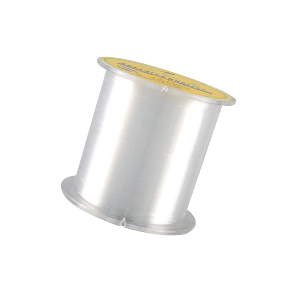WHAMVOX 500m Strong Pulling Force Nylon Fishing Line Invisible Monofilament for Sea Fishing and Abrasion Resistant for -Range Casting and Baiting