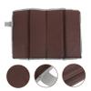 Balacoo Supple Cushion Hiking Sitting Pad Cushion Sitting Mat Fishing Camping Pad Camping Seat Cushion Foldable Camping Cushion Sit Pad Dirty Child Silver Coated Cloth Office Chair Cushion, 38x29.5cm view 4