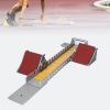 PHFFDD Aluminum Alloy Starting Block, Multifunctional Starting Block, 80cm Track and Field Starting Blocks,Orange view 1